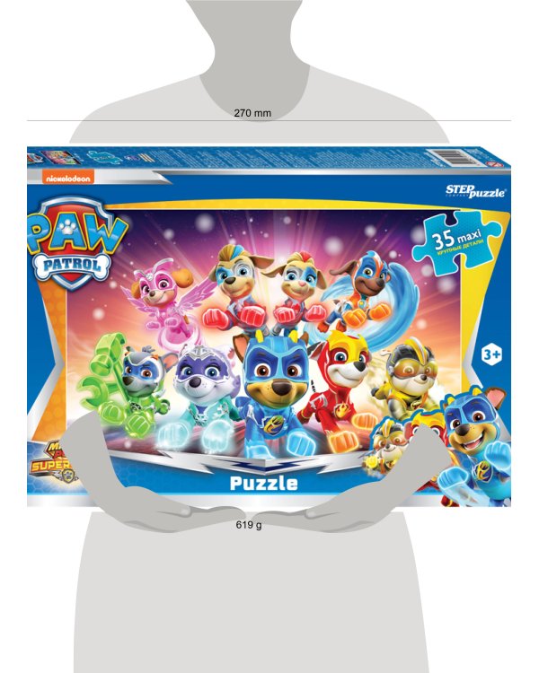 Мозаика "puzzle" 35 MAXI "Щенячий патруль" (Никелодеон)