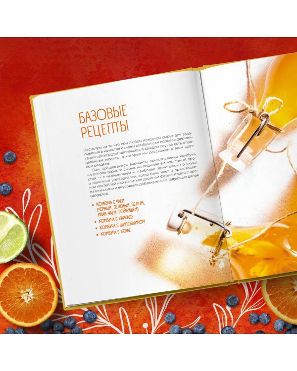 Комбуча. Искусство сочетания вкуса и пользы. Рецепты чайного гриба и напитков из него