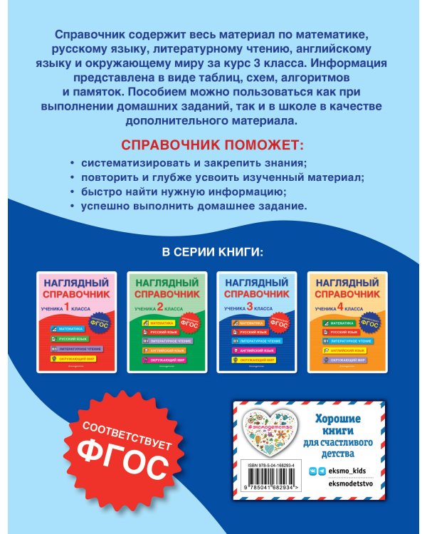 Наглядный справочник ученика 3-го класса