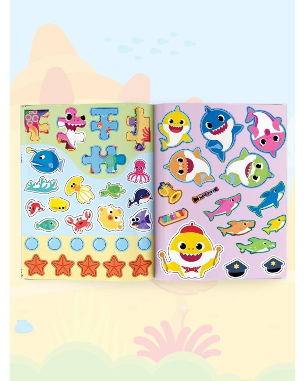 Baby Shark. Играй и раскрашивай