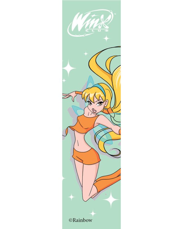 Winx. Закладка с резинкой. Стелла
