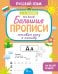 Готовим руку к письму. Новые большие прописи