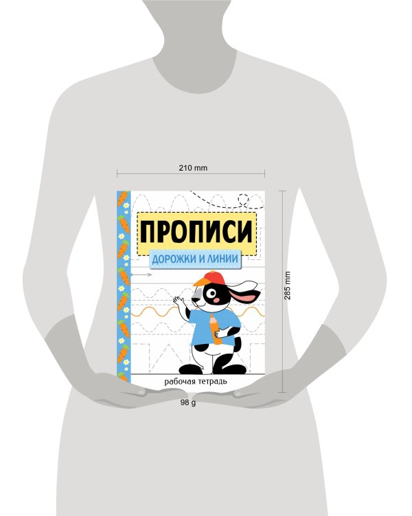Прописи. Рабочая тетрадь.Дорожки и линии