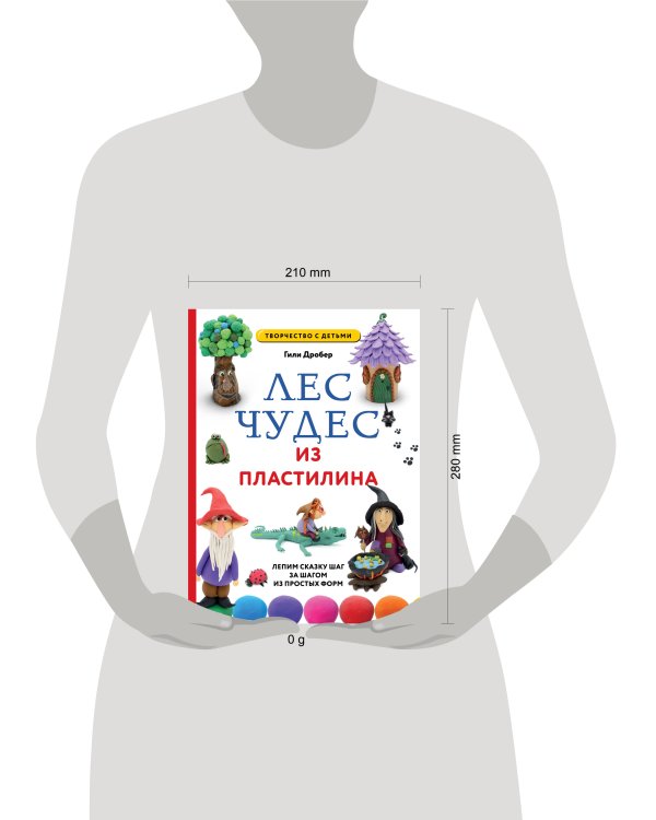 ЛЕС ЧУДЕС из ПЛАСТИЛИНА. Лепим СКАЗКУ шаг за шагом из простых форм