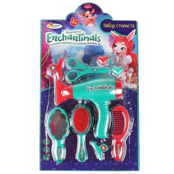 Набор стилиста ЭНЧАНТИМАЛС блист.25*44*5см ИГРАЕМ ВМЕСТЕ в кор.2*24шт