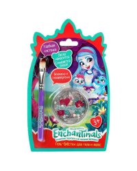 Косметика для девочек ЭНЧЕНТИМАЛС серебряный глиттер кист в наб блис МИЛАЯ ЛЕДИ в кор.4*24шт