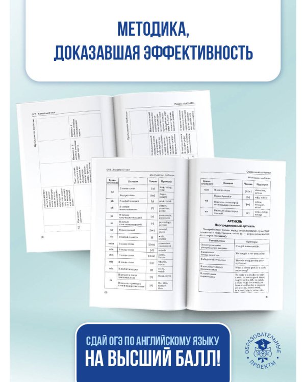 ОГЭ. Английский язык. Раздел «Чтение» и «Письмо» на основном государственном экзамене