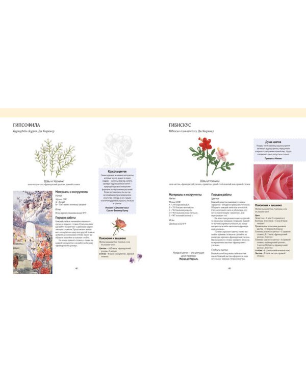 Цветочная вышивка. Природные сюжеты для гармонии и релаксации