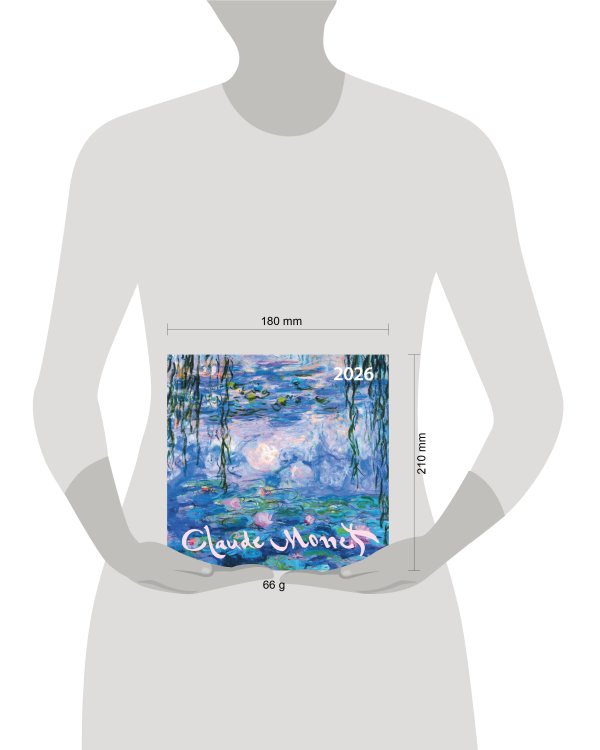 Клод Моне. Календарь настенный на 2026 год (170х170)