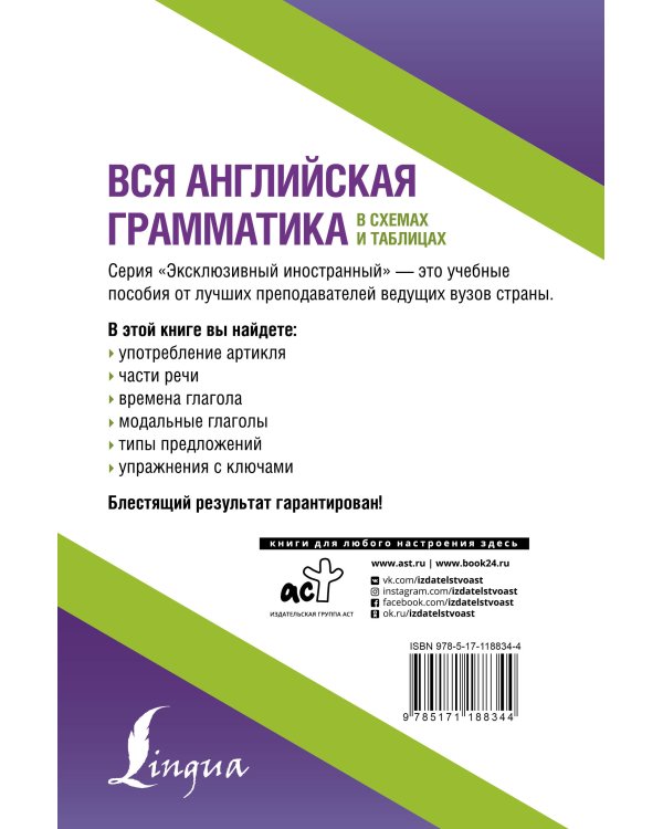 Вся английская грамматика в схемах и таблицах