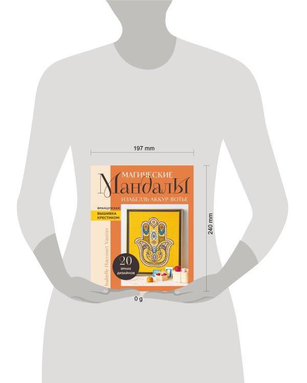 Магические МАНДАЛЫ Изабелль Аккур-Вотье. Французская вышивка крестиком