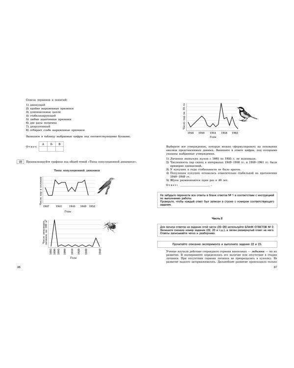 ЕГЭ-2025. Биология. Тренировочные варианты. 20 вариантов