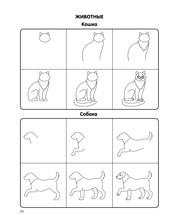 Как нарисовать 100 картинок для девочек: шаг за шагом