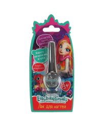 Косметика для девочек ЭНЧЕНТИМАЛС лак для ногтей, серебристый, блист МИЛАЯ ЛЕДИ в кор.2*180шт