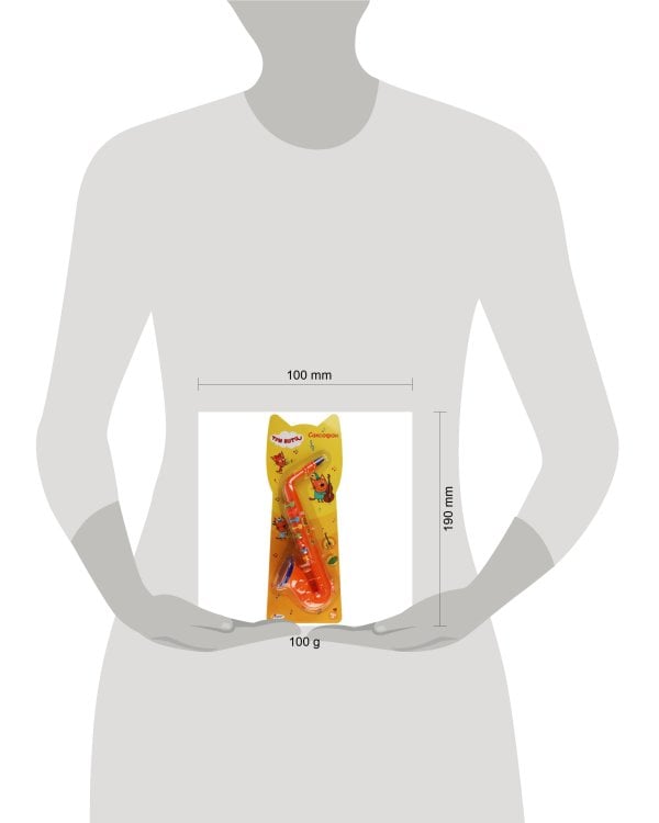 Саксофон Три Кота блист.51*19*8см ИГРАЕМ ВМЕСТЕ в кор.24шт