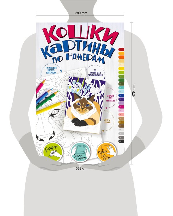 Картины по номерам. Кошки