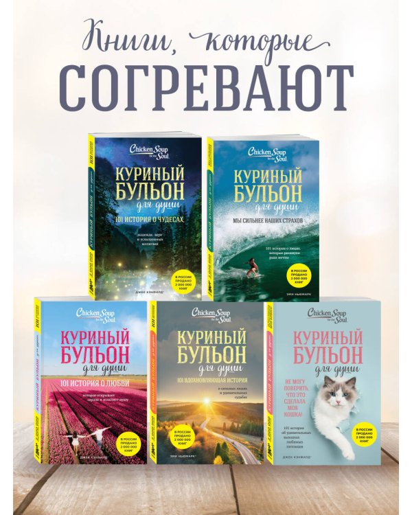 Куриный бульон для души. Внутренняя опора. 101 светлая история о том, что делает нас сильнее