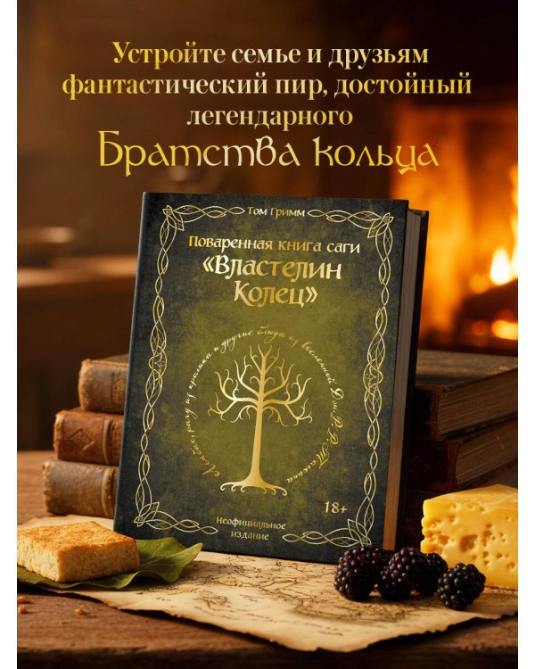 Поваренная книга саги "Властелин колец". Лембас, рагу из кролика и другие блюда из вселенной Дж.Р.Р. Толкина