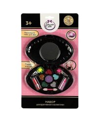 Косметика ДЛЯ ДЕВОЧЕК набор косметики: помады, тени с блестками МИЛАЯ ЛЕДИ в кор.2*72шт