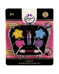 Косметика ДЛЯ ДЕВОЧЕК набор косметики: помада, тени для век МИЛАЯ ЛЕДИ в кор.3*240шт