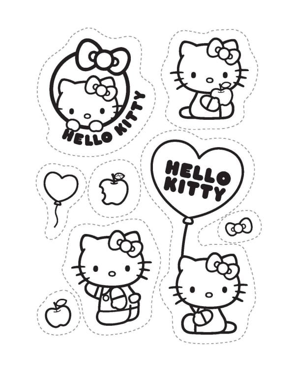 Hello Kitty: стикербук
