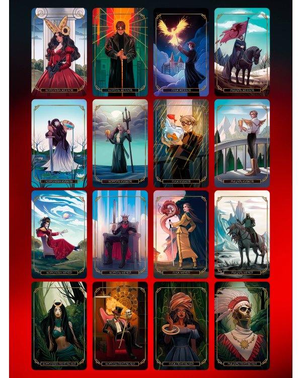 Dark Idol Tarot. Таро темных историй