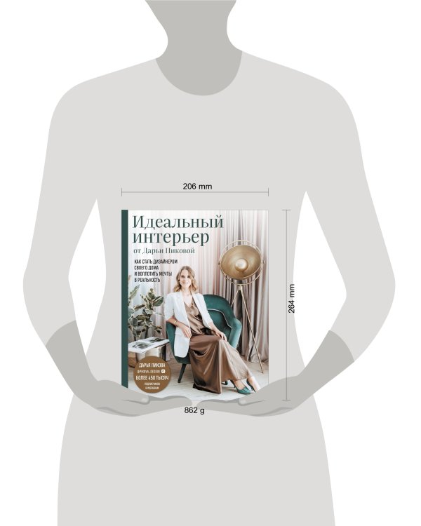 Идеальный интерьер от Дарьи Пиковой. Как стать дизайнером своего дома и воплотить мечты в реальность