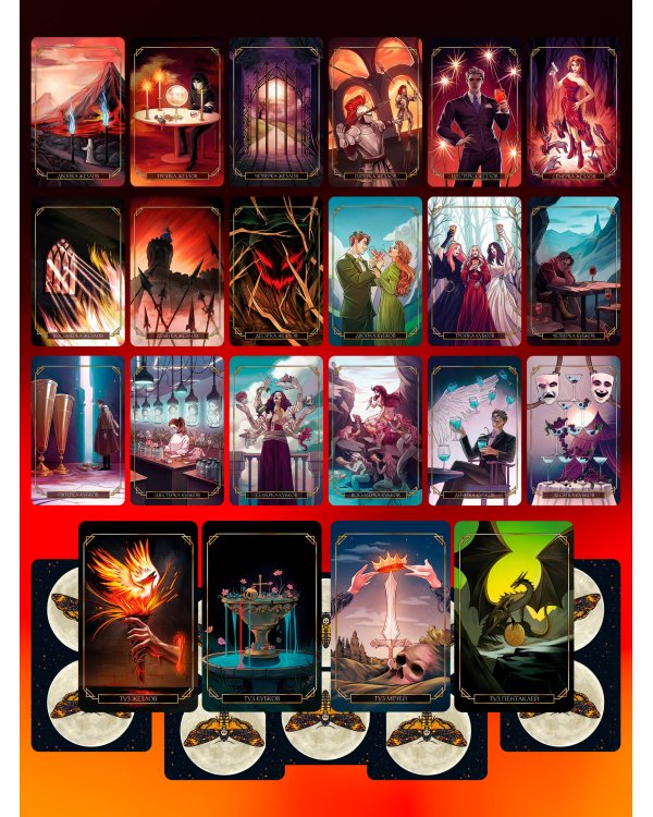 Mystic Drama Tarot. Таро темного пути