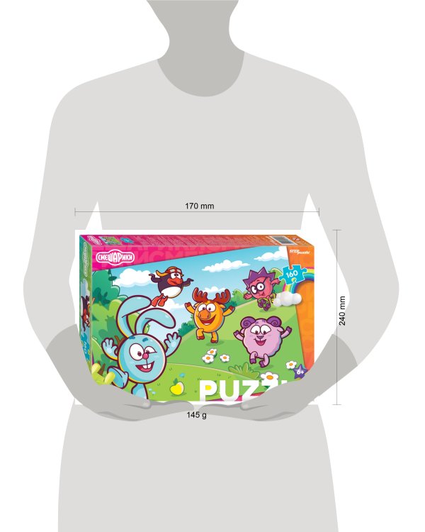 Мозаика "puzzle" 160 "Смешарики (new)" (Мармелад Медиа)
