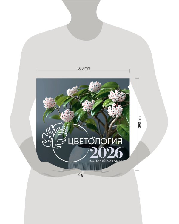 Цветология. Настенный календарь на 2026 год