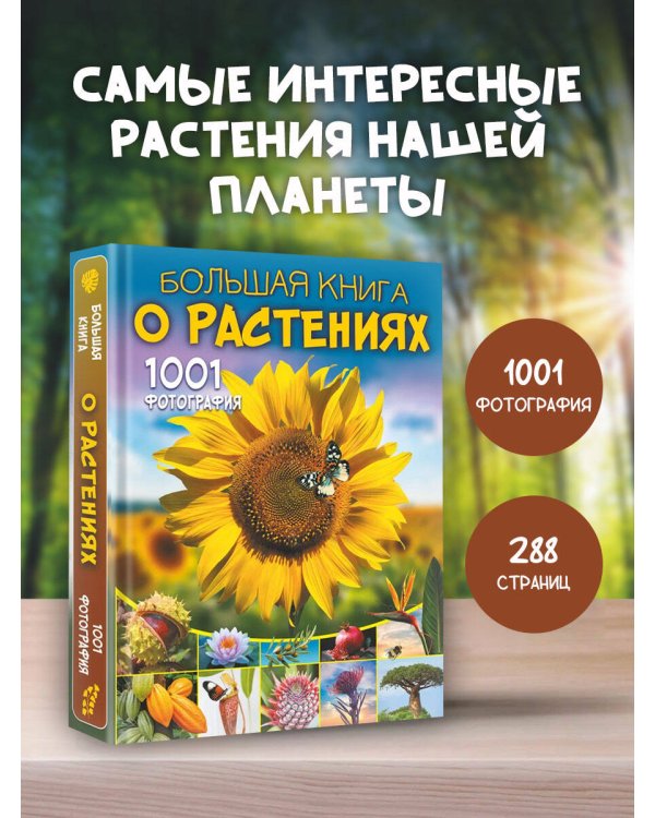 Большая книга о растениях. 1001 фотография