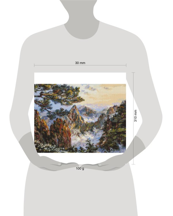 711-BK-S Китай. Хуаншань