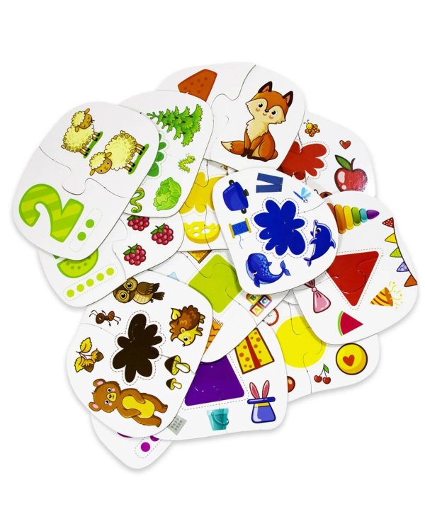 Умные пазлы. Первые знания. 100540Т/5