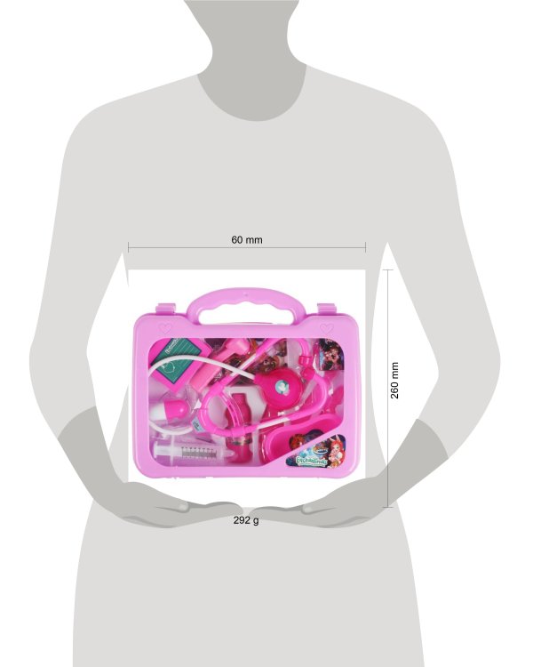 Набор доктора ЭНЧАНТИМАЛС пл.чемодан.26*23*6см ИГРАЕМ ВМЕСТЕ в кор.2*36шт