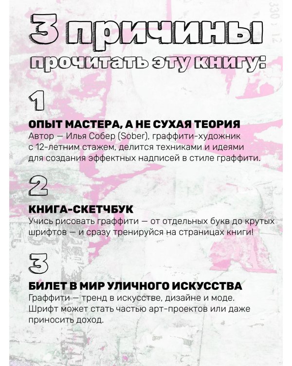 Суперкурс по граффити-буквам. Создай свой первый шрифт!