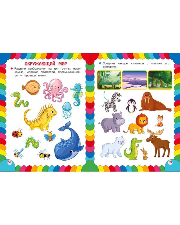 Сборник развивающих заданий для детей 5-6 лет