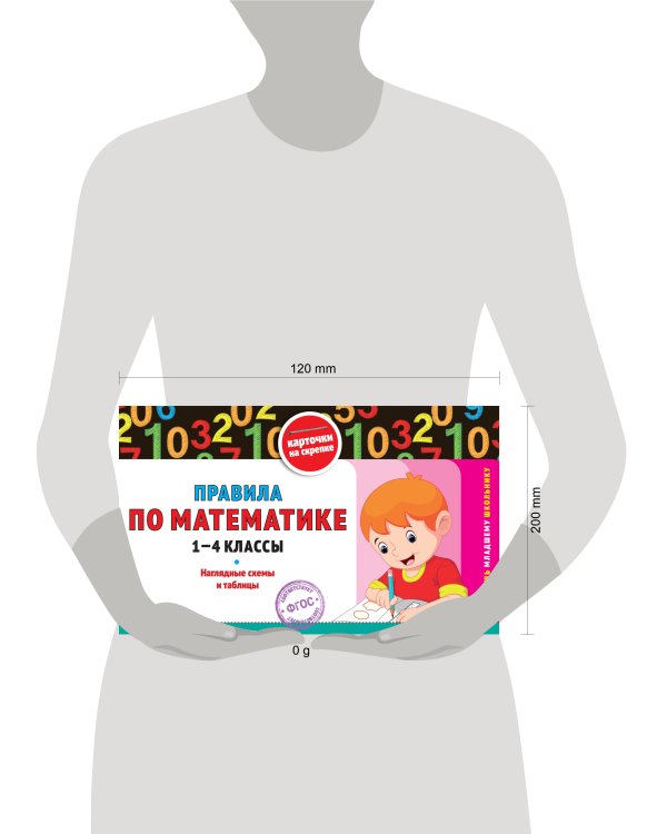 Правила по математике: 1-4 классы