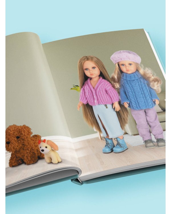 Вяжем одежду на куклу Паола Рейна и других кукол размером 33 см. От топика до шубки