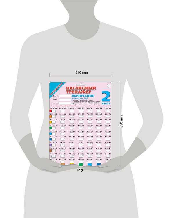 Математика. Вычитание в пределах 100. 2 класс