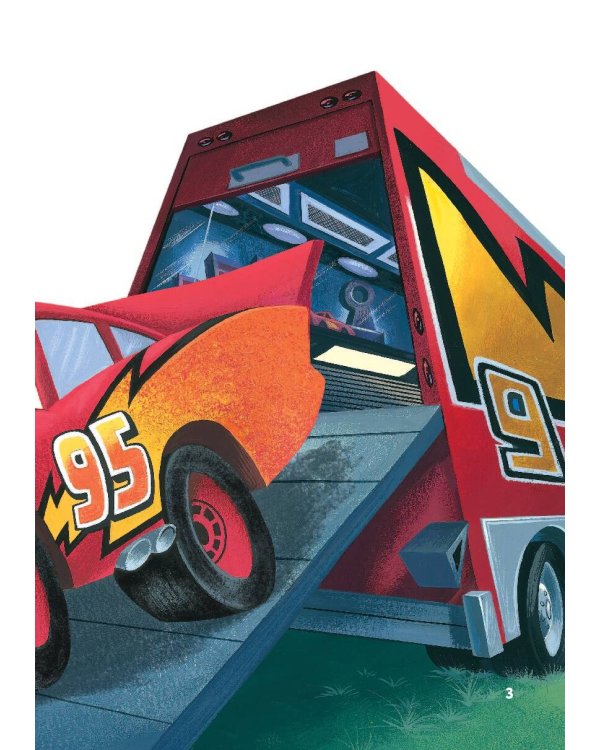 Тачки. Жми на газ! Книга для чтения с цветными картинками