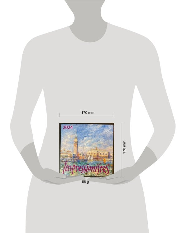 Импрессионисты. Календарь настенный на 2024 год (170х170 мм)