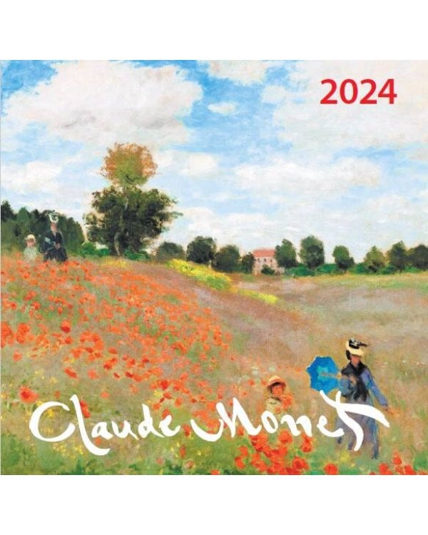 Клод Моне. Календарь настенный на 2024 год (170х170 мм)