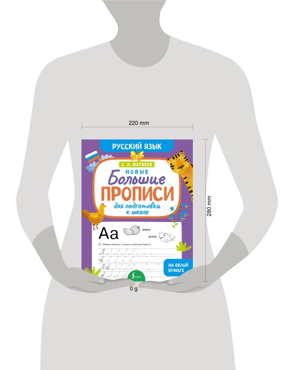 Новые большие прописи для подготовки к школе. Русский язык