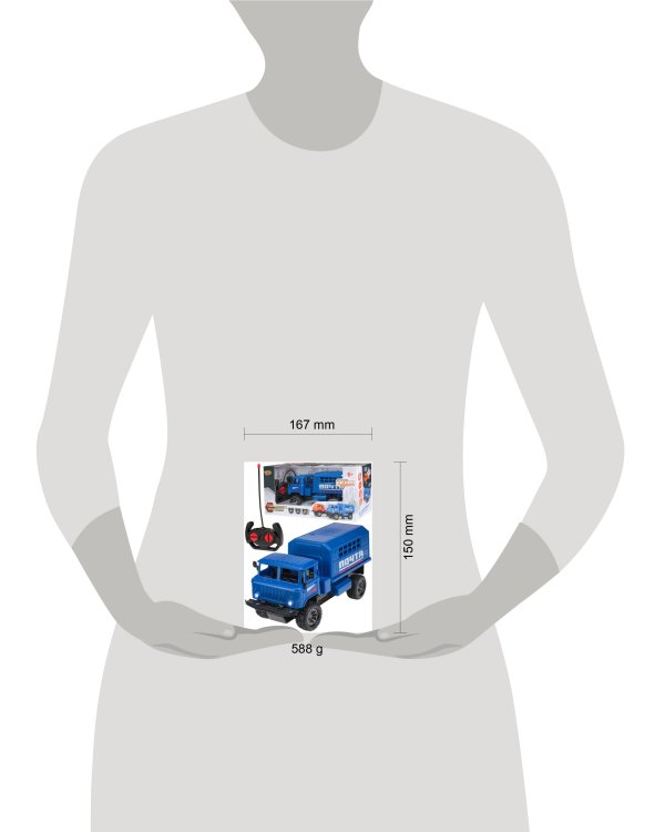 Машина на р/у(25см)"Городские службы.Почта" ( Арт. M1447-5B)