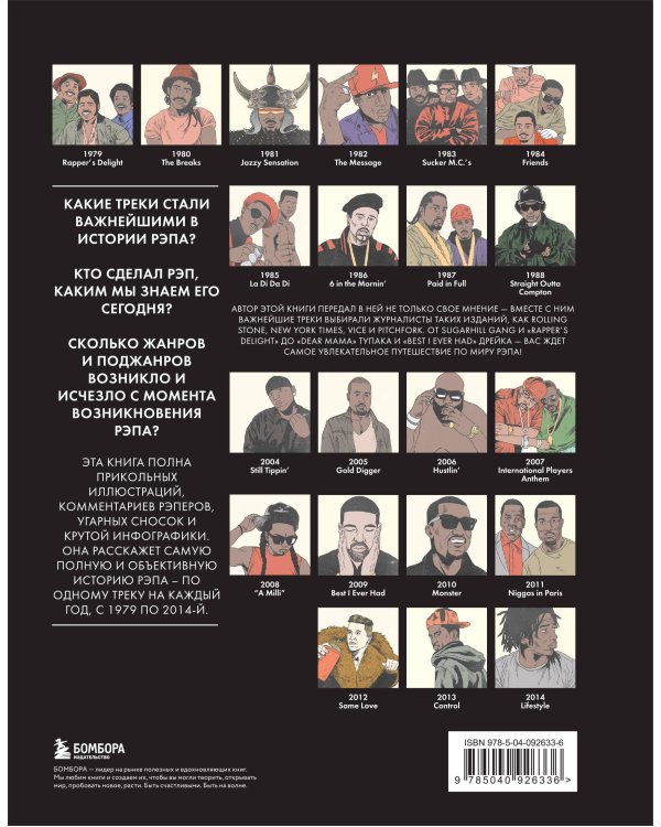 Энциклопедия рэпа. Год за годом. Самые важные треки c 1979 года: обсуждение и подробный разбор
