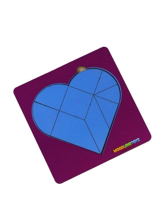 Деревянная игрушка. Головоломка «Листик» (Арт. 083207)