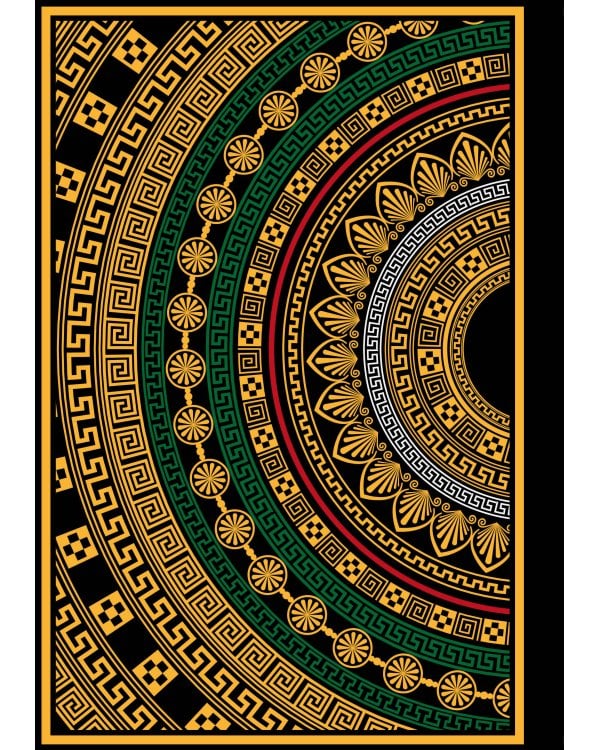 Легенды и мифы Древней Греции. Коллекционное издание (переплет под натуральную кожу, закрашенный обрез с орнаментом, четыре вида тиснения)