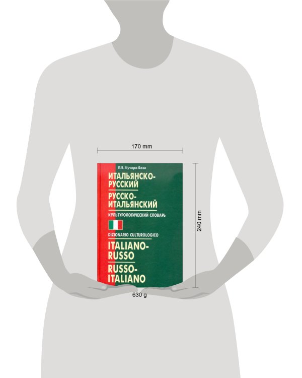 Итальянско-русский,русско-итальянский КУЛЬТУРОЛОГИЧЕСКИЙ словарь.(переплет)