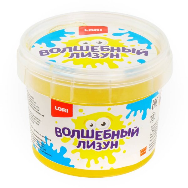 Волшебный лизун "Жёлтый с ароматом банана", 120мл.