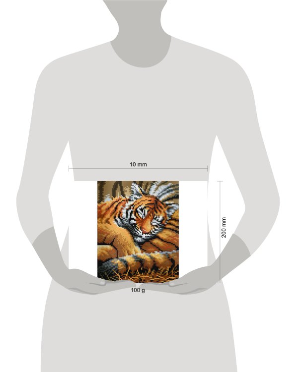 Мозаичные картины. Тигрёнок (418-ST-PS)